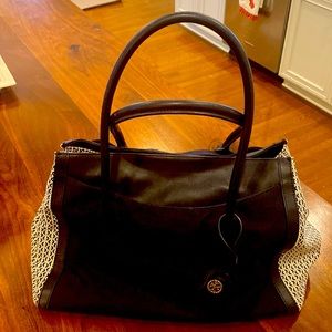 Tory Burch Canvas Tote/Hand Bag